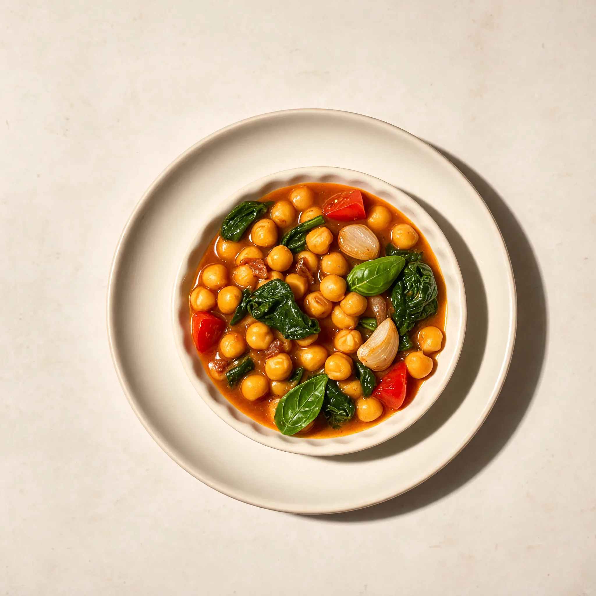 Spanish Chickpea and Spinach Stew