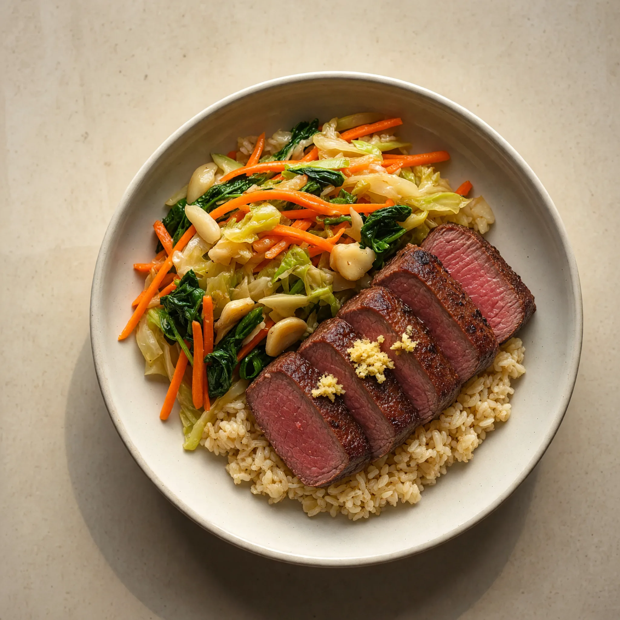 Korean Beef Sirloin Plate