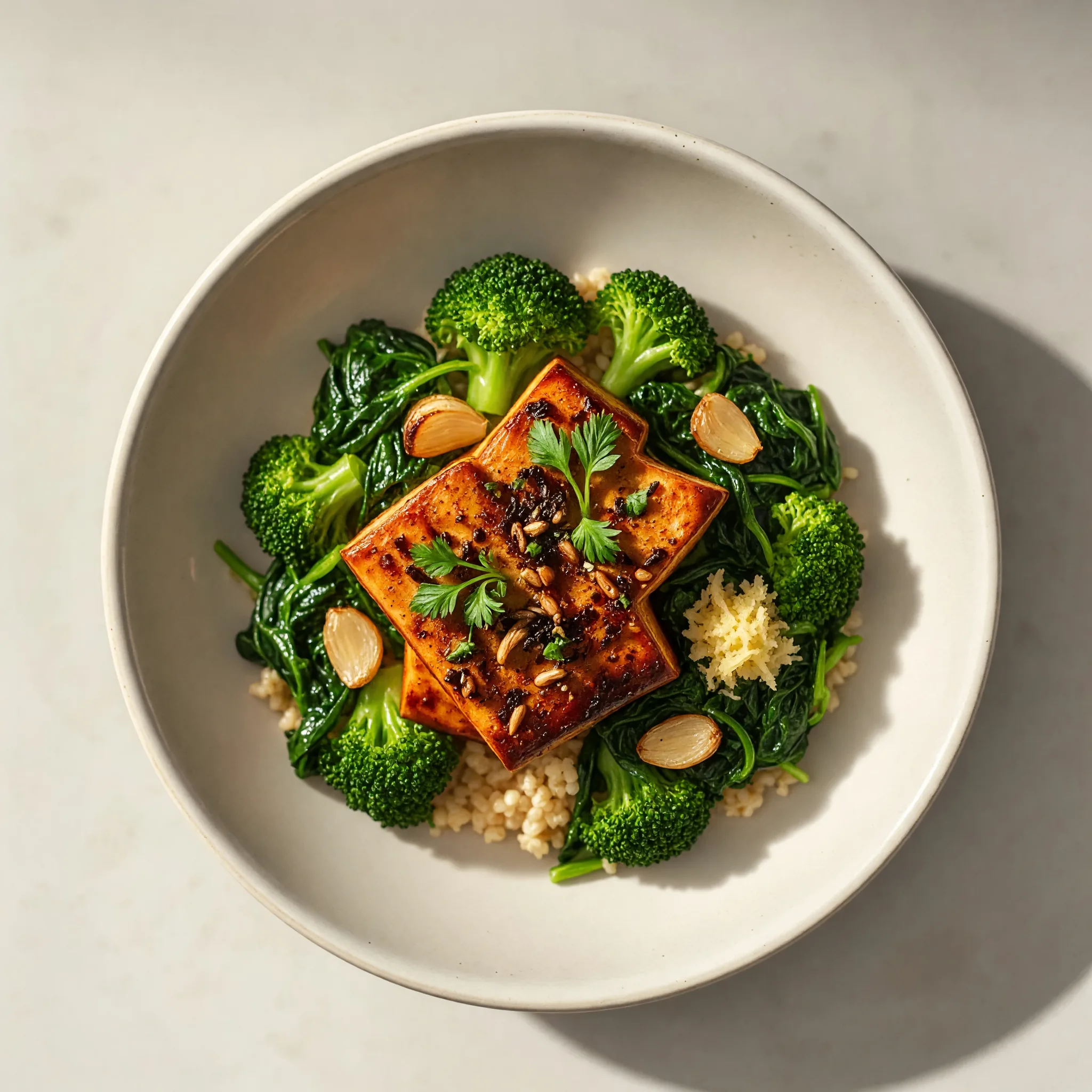 Korean Tofu Plate