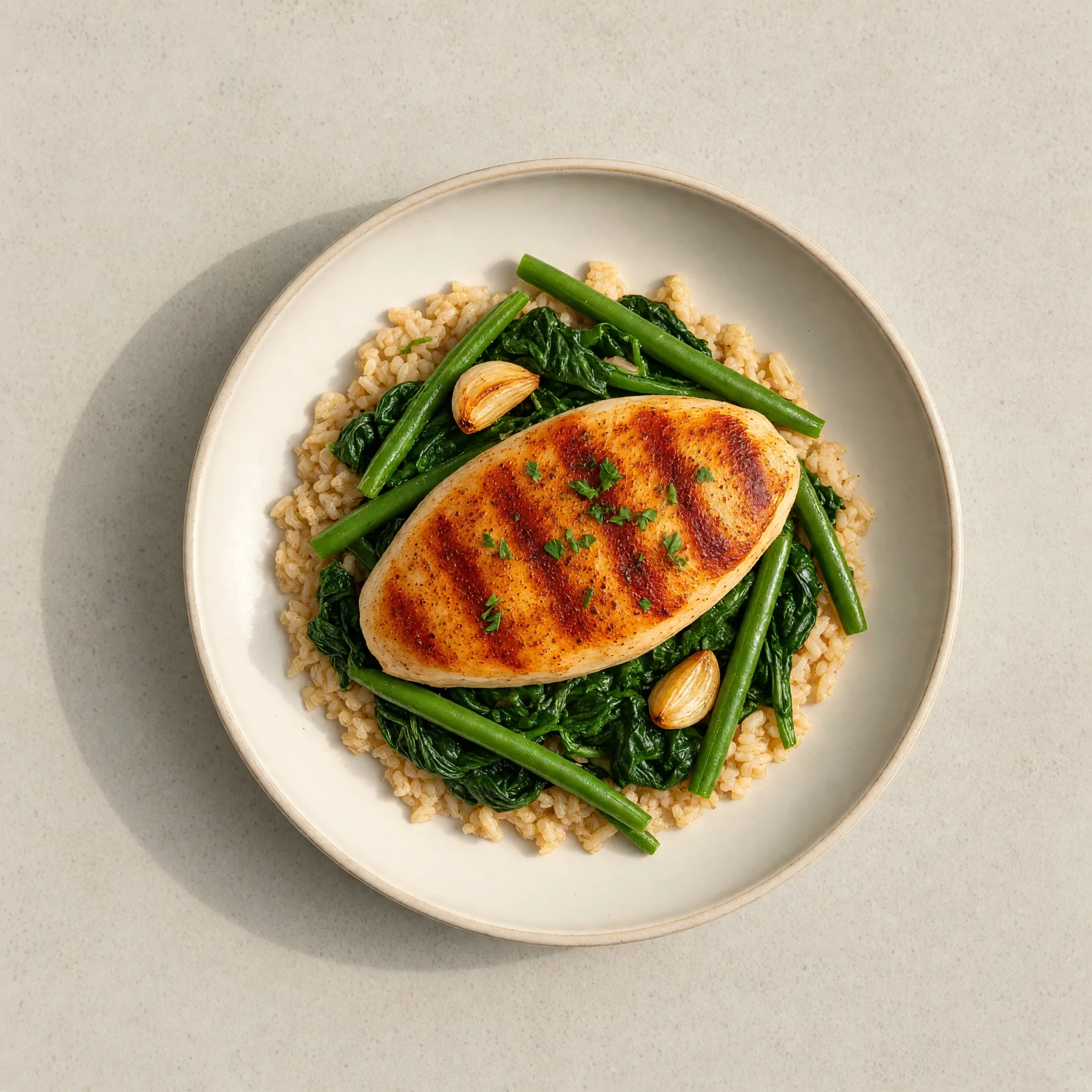 Spanish Chicken Breast Plate