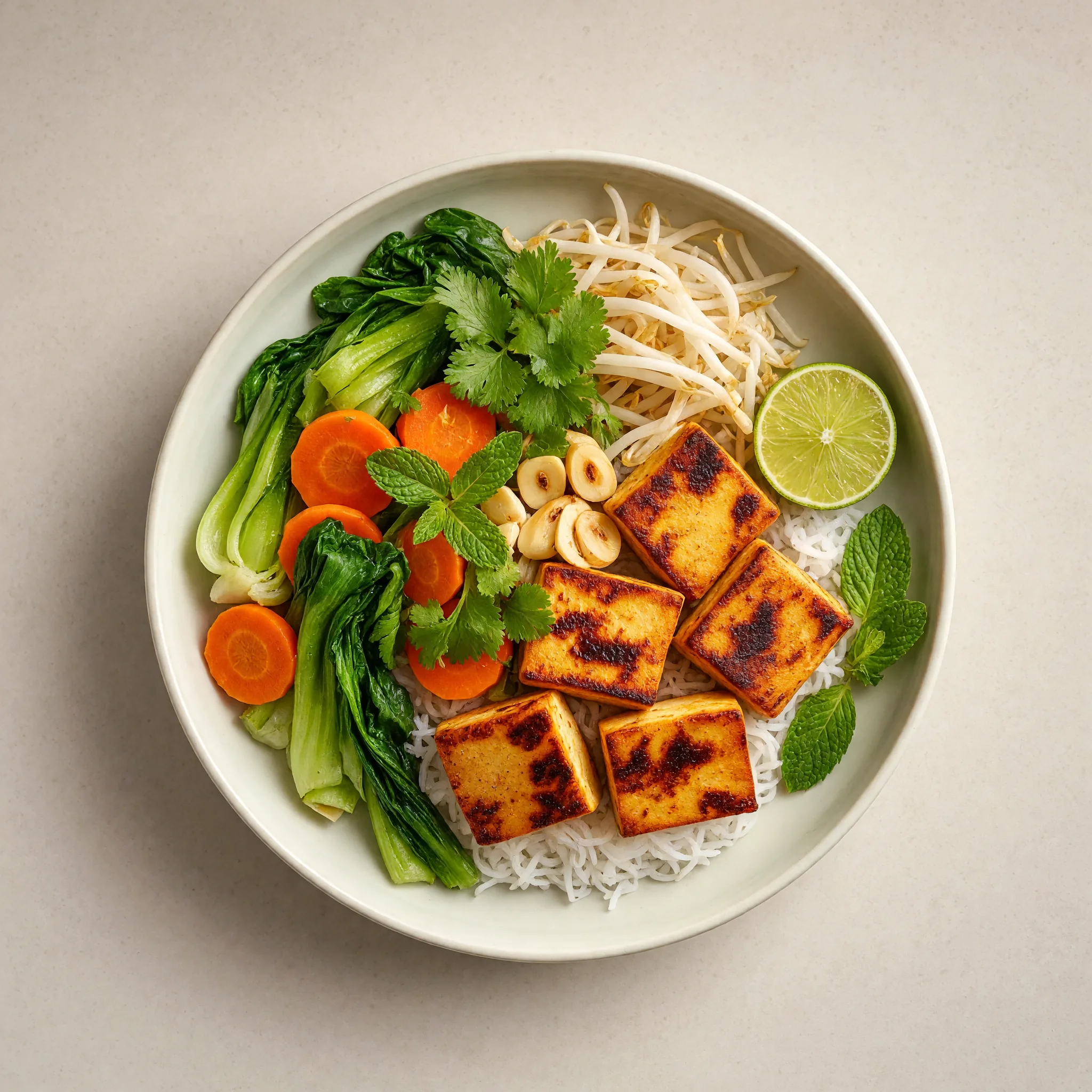 Vietnamese Tofu Bowl