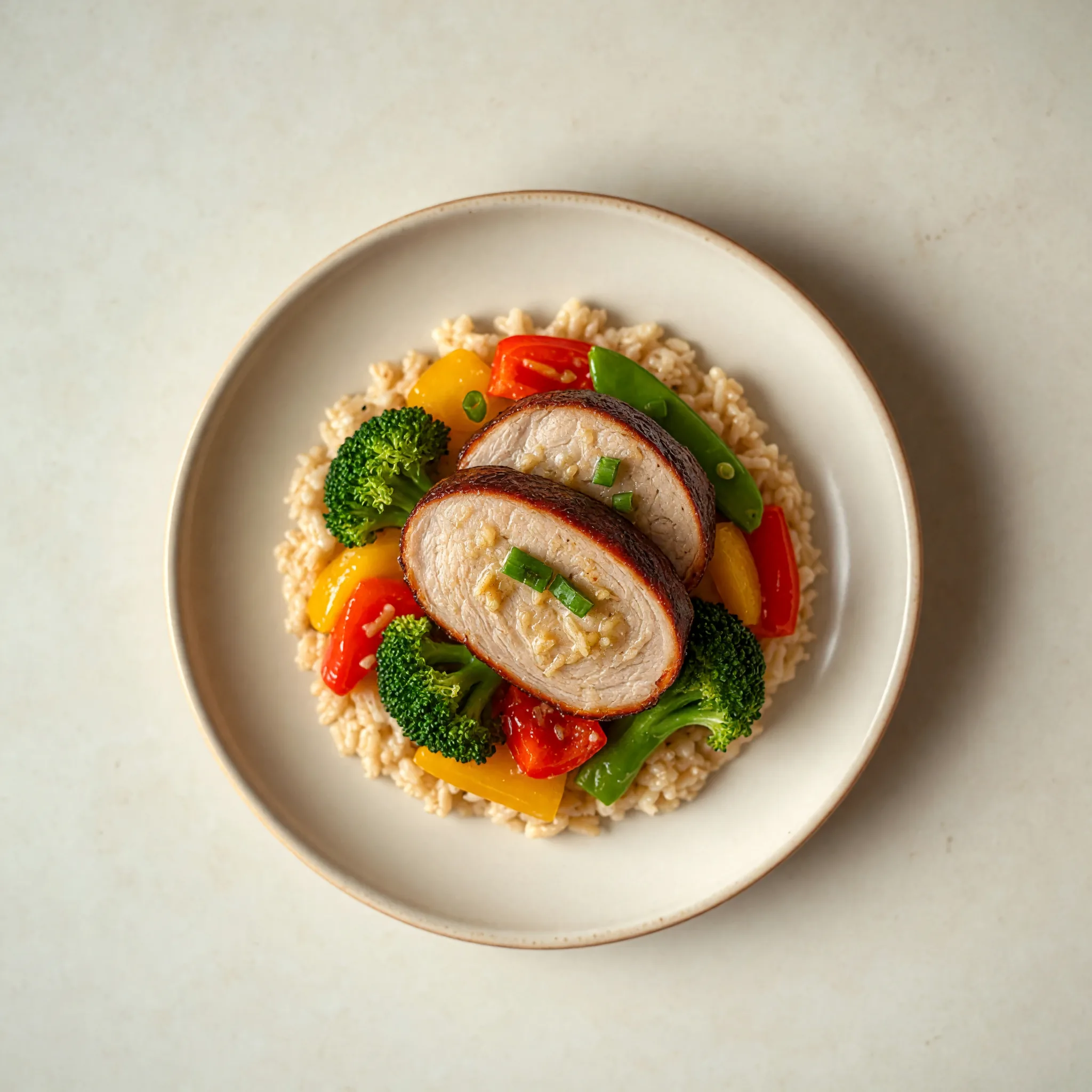 Chinese Pork Tenderloin Plate