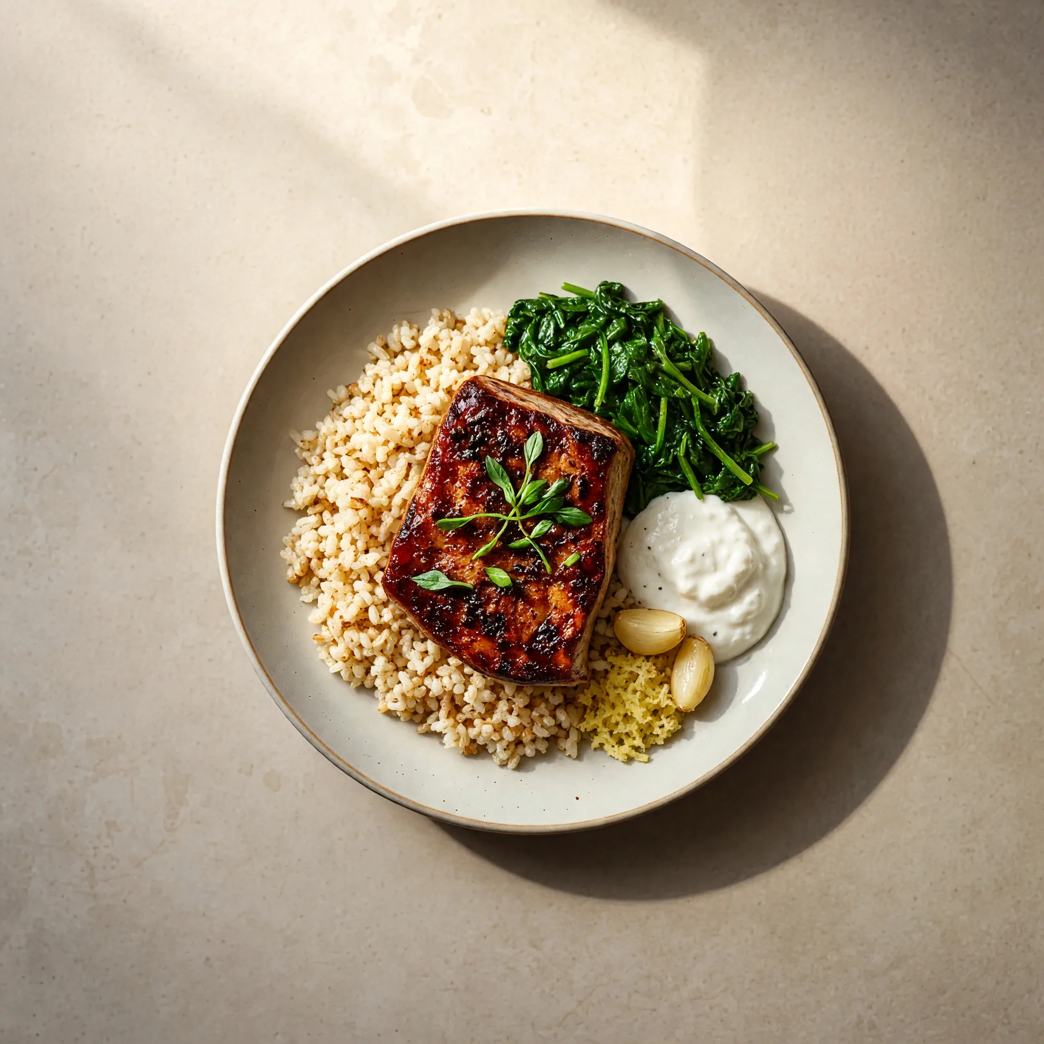 Indian Pork Tenderloin Plate