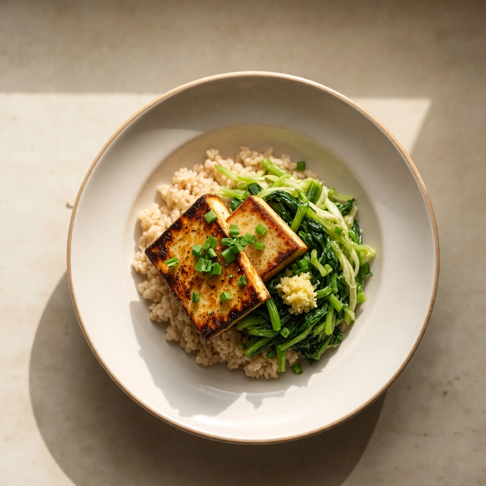 Japanese Tofu Bowl