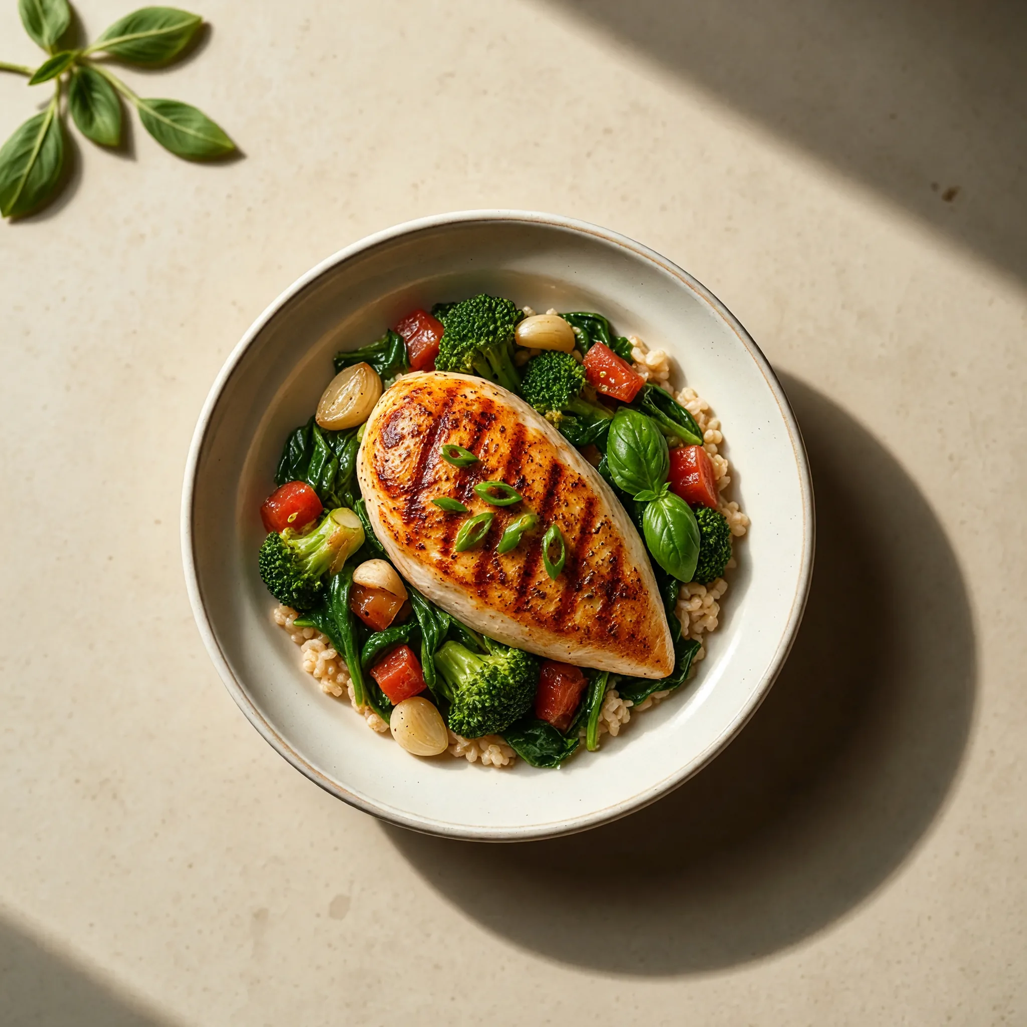 Italian Chicken Breast Bowl