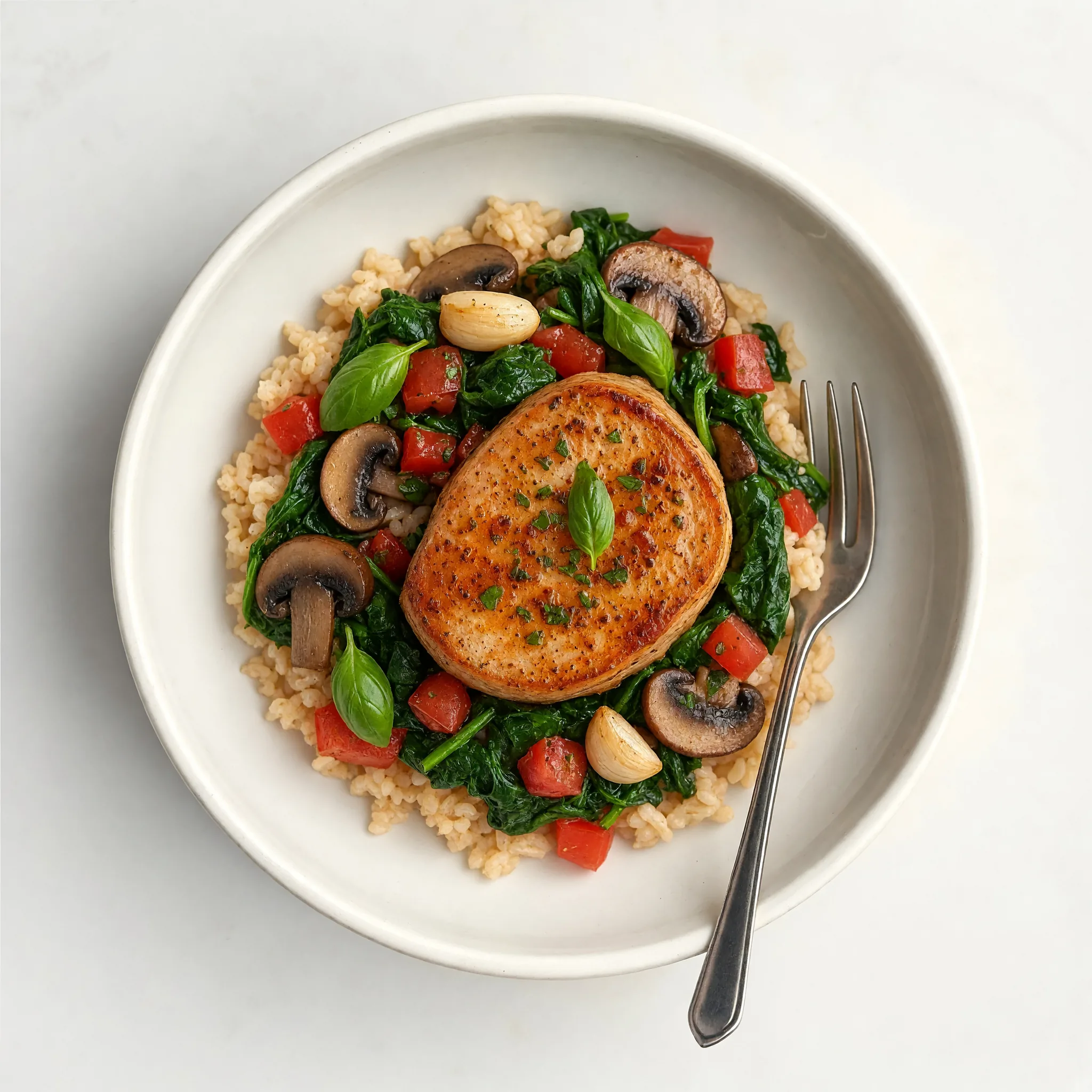 Italian Pork Tenderloin Bowl