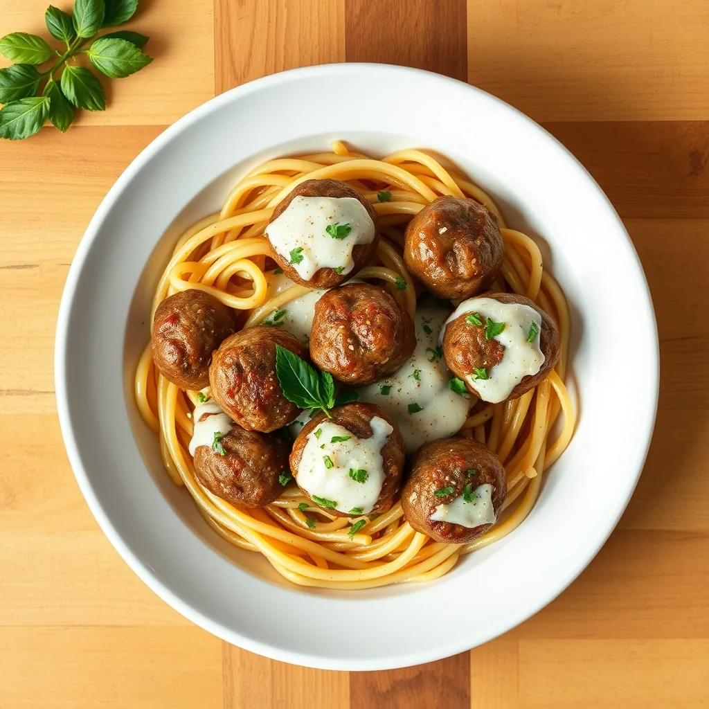 Mini Parmesan Beef Meatballs