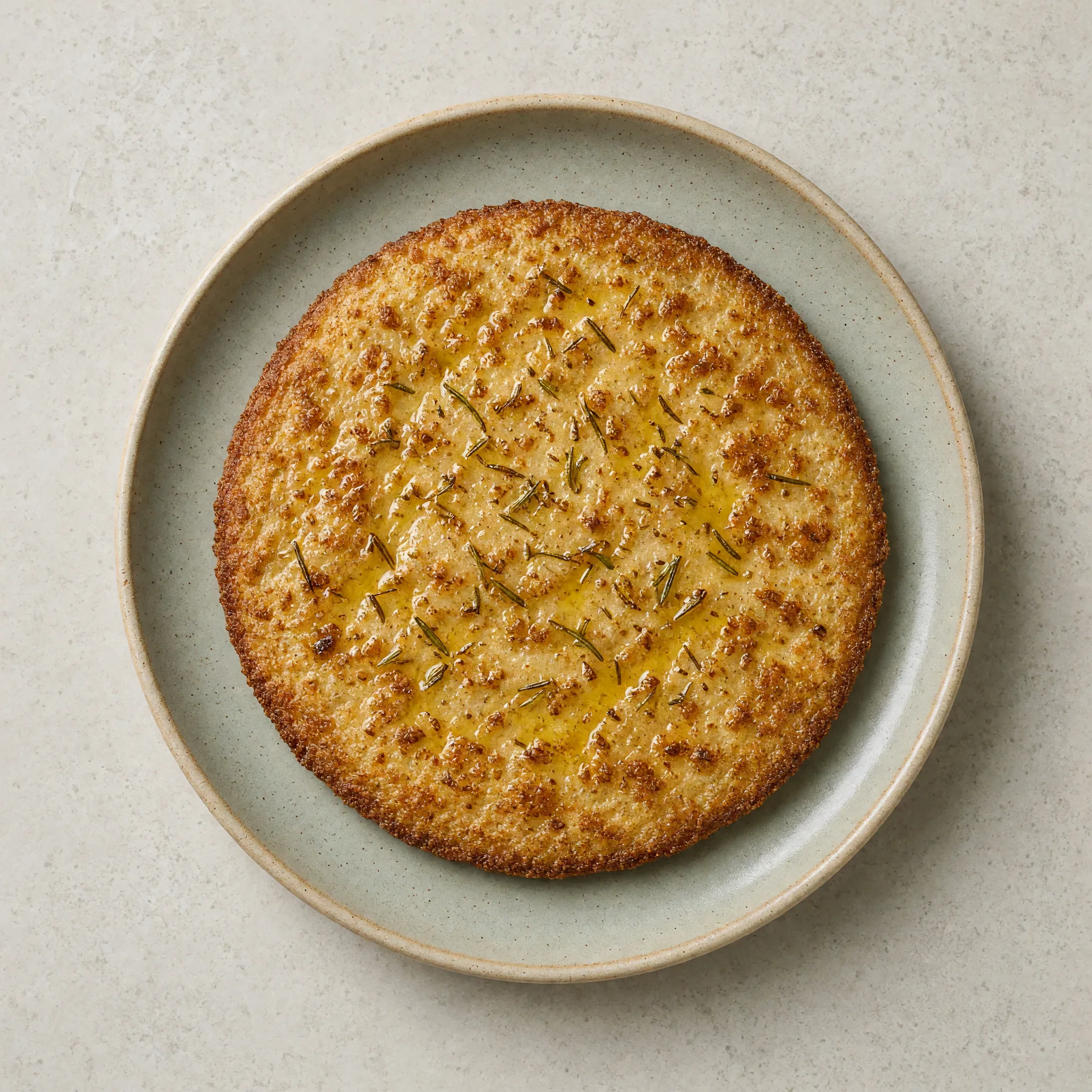 Chickpea Skillet Flatbread