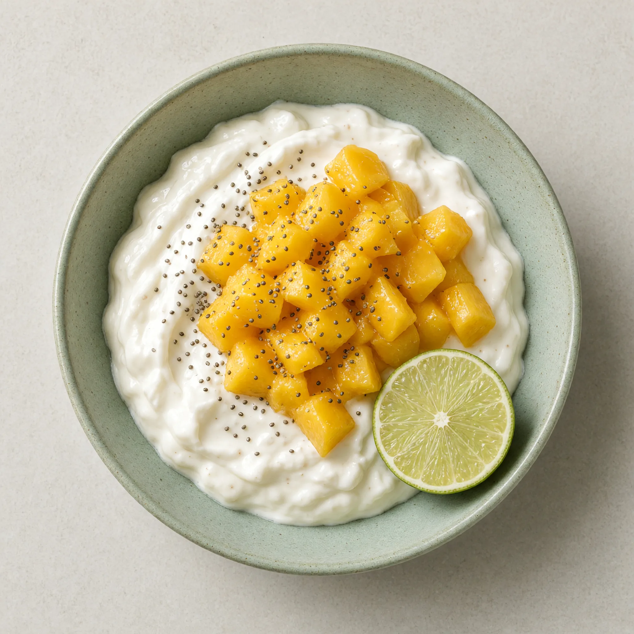 Mango Lime Yogurt Cup