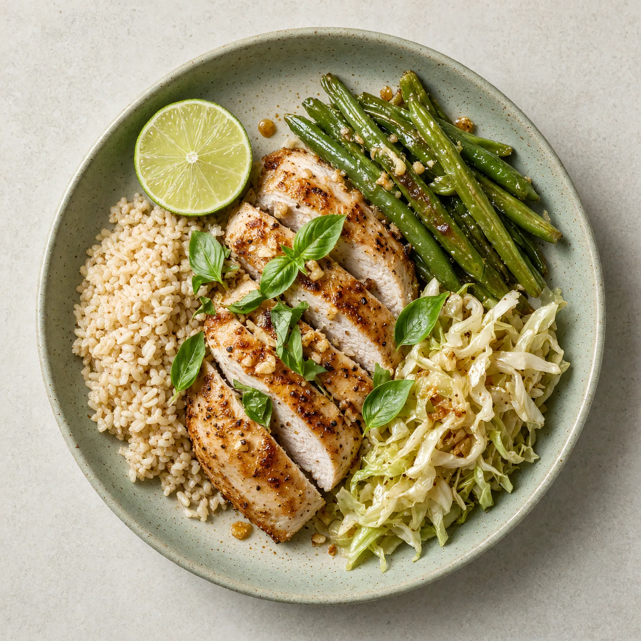 Thai Basil Turkey Bowl