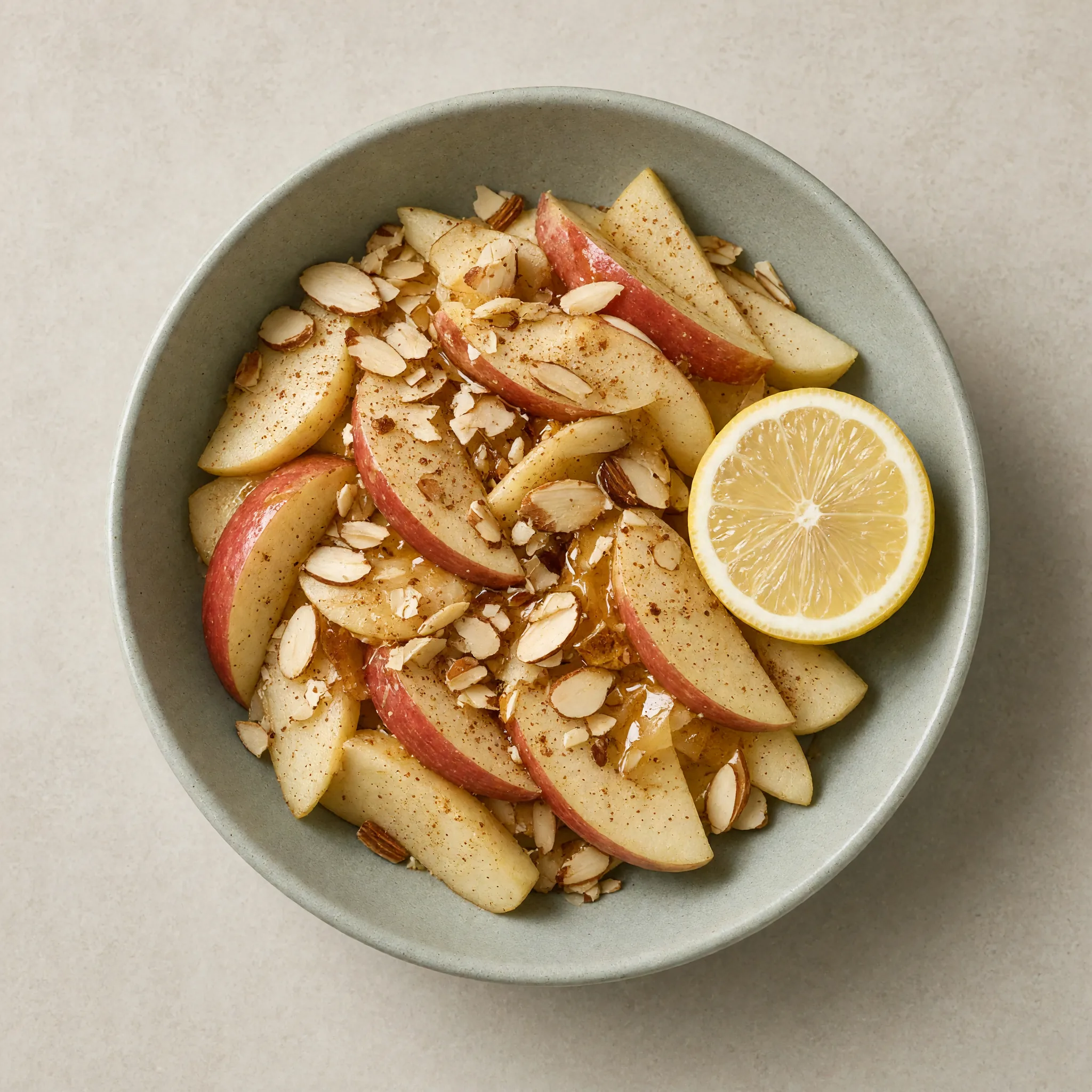 Spiced Apple Fruit and Nut Cup