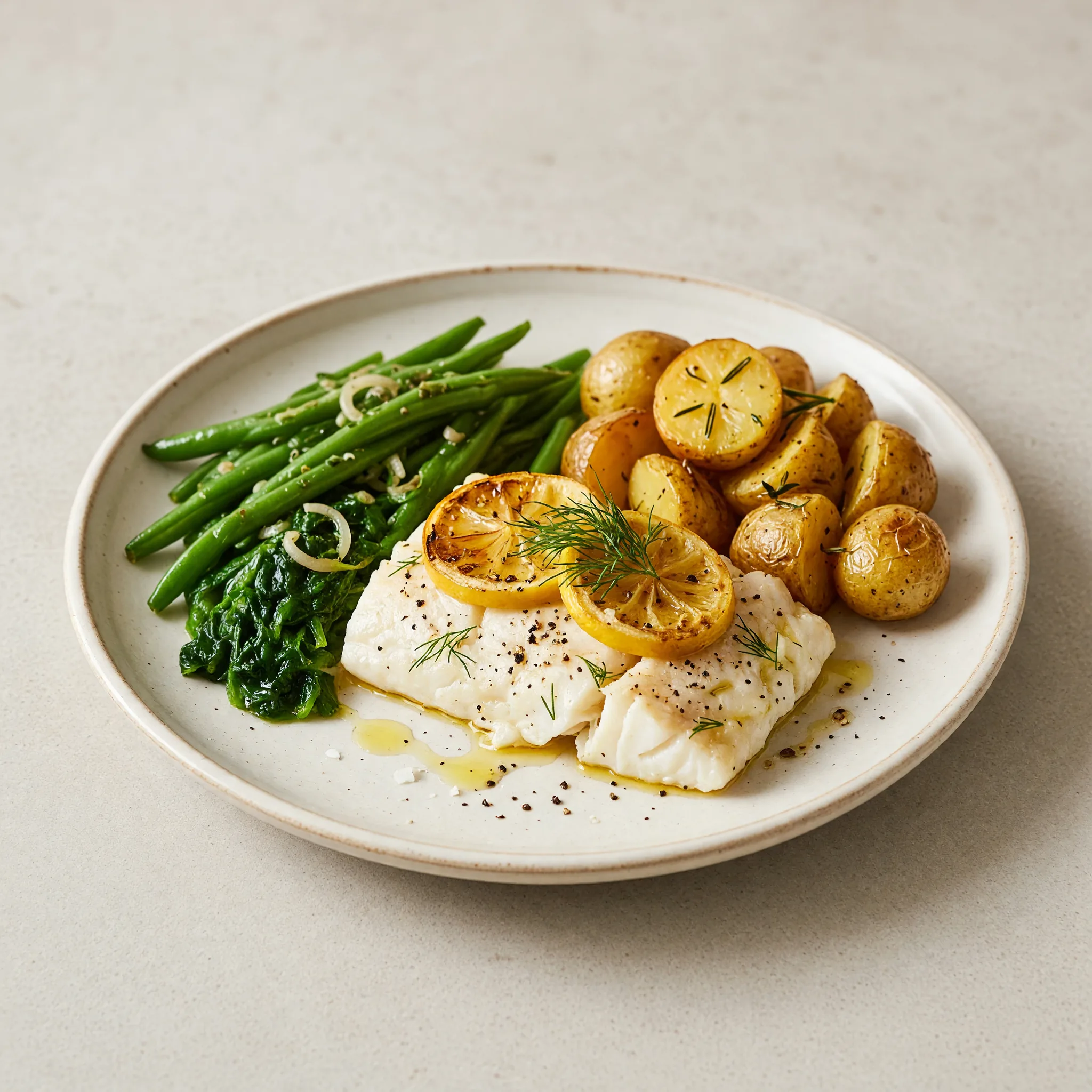 Lemon Baked Cod